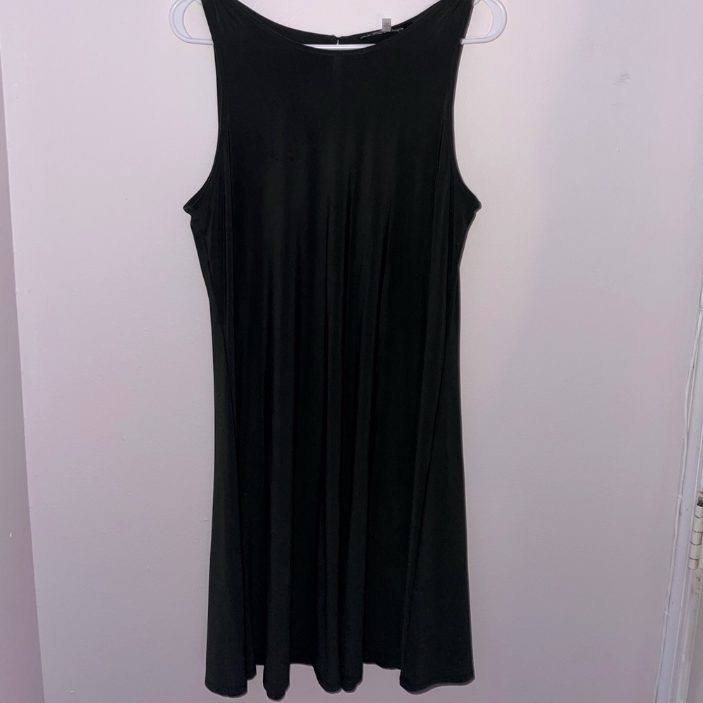 Olive green dress